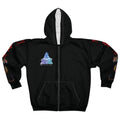 Tiger Graphic Zip Hoodie – Bold All-Over Print Animal AOP
